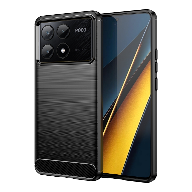 Levně FLEXI TPU Ochranný kryt Xiaomi Poco X6 Pro 5G černý