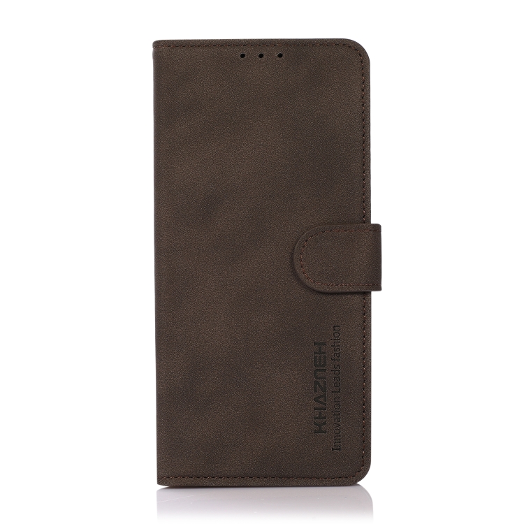 KHAZNEH MATTE Zaklápěcí pouzdro pro Motorola Edge 50 Ultra hnědé