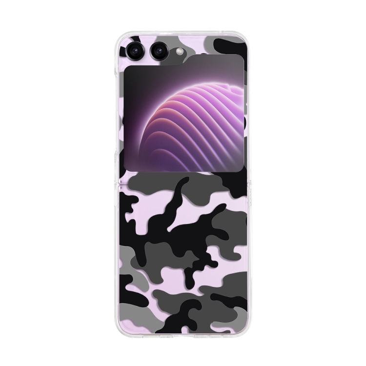 ART Plastový kryt pro Samsung Galaxy Z Flip 5 5G BLACK CAMO