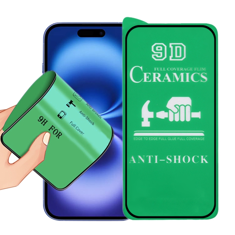Levně Keramické 3D Hybridní sklo pro Apple iPhone 16