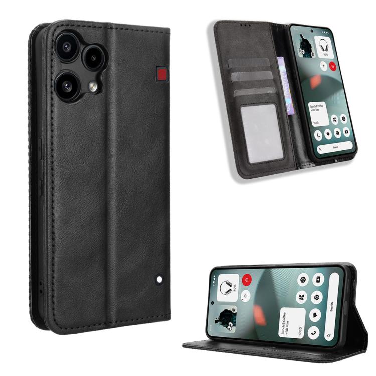 Levně BUSINESS Peněženkové pouzdro pro Nothing Phone 3a Lite černé
