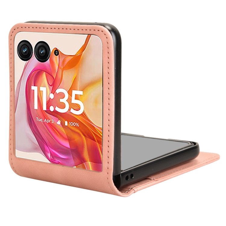 Levně LITCHI Ochranný kryt Motorola Razr 50 Ultra růžový