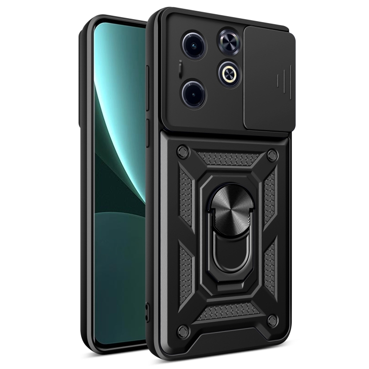 RING CAMERA Kryt s držákem pro Infinix Hot 40i černý