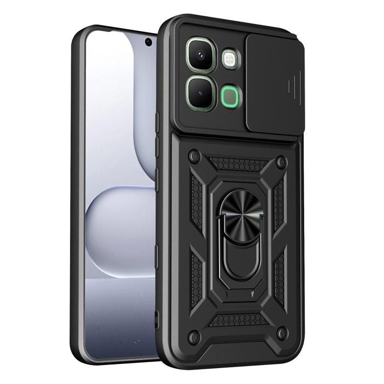 Levně RING CAMERA Kryt s držákem pro Infinix Note Edge černý