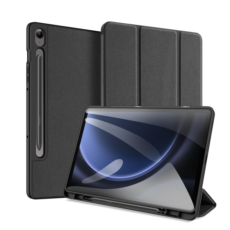 Levně DUX DOMO Zaklápěcí pouzdro Samsung Galaxy Tab S10 FE / Tab S10 Lite / Tab S9 FE černé