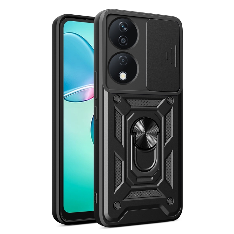 Levně RING CAMERA Kryt s držákem pro Honor X7b černý