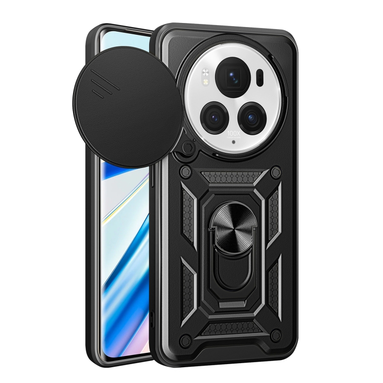 Levně RING CAMERA Kryt s držákem pro Honor Magic6 Pro černý