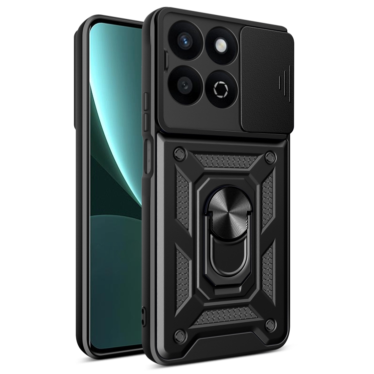 RING CAMERA Kryt s držákem pro Honor 200 Smart 5G černý