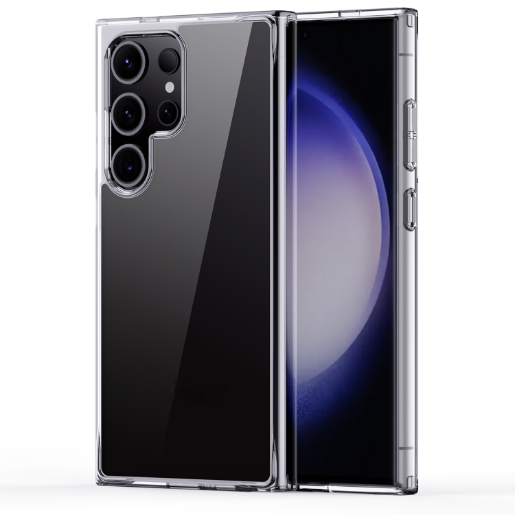 SHOCK Extra odolný kryt Samsung Galaxy S24 Ultra 5G průhledný