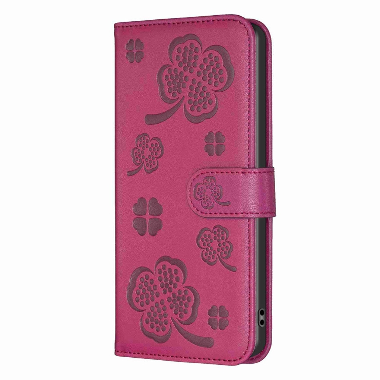 Levně ART CLOVER Peněženkový obal pro Xiaomi Redmi 13C bordó