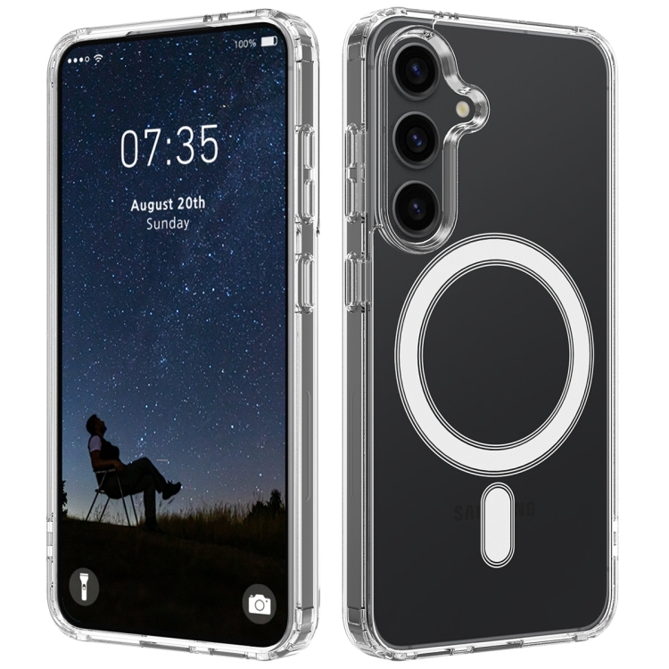 Levně TRANSPARENT MAGSAFE Kryt pro Samsung Galaxy S24 5G průhledný