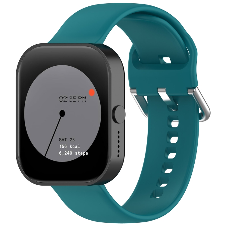 Levně SILICONE Vyměnitelný řemínek pro CMF Watch Pro 2 tmavě zelený
