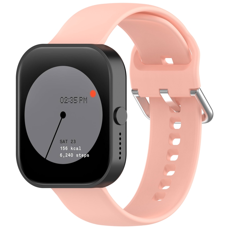 Levně SILICONE Vyměnitelný řemínek pro CMF Watch Pro 2 světle růžový