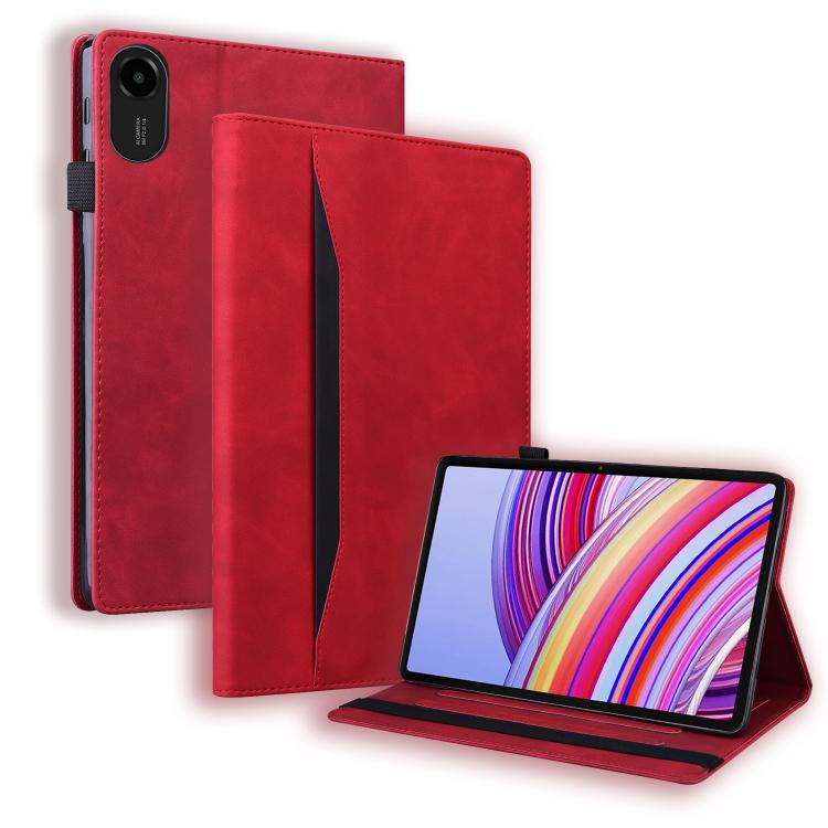 Levně FLATY Zaklápěcí pouzdro pro Xiaomi Redmi Pad 2 červené