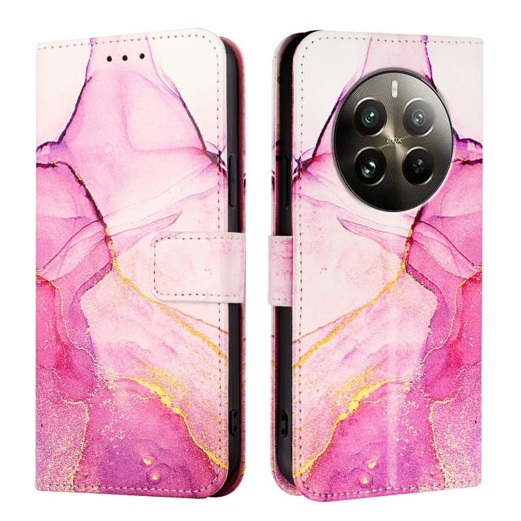 Levně ART MARBLE Peněženkový kryt pro Realme 12 Pro 5G / 12 Pro+ 5G PINK
