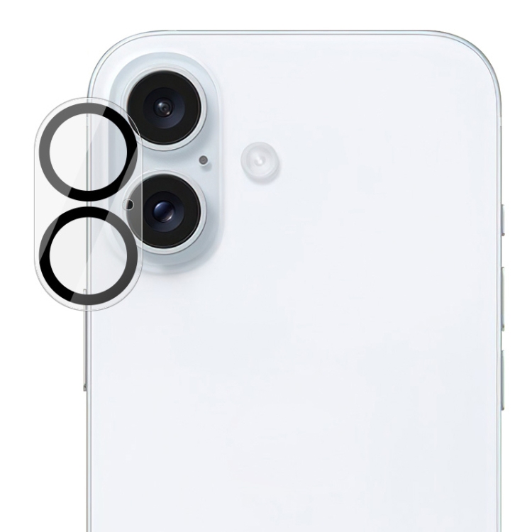 Levně IMAK FULL COVER Sklo pro fotoaparát Apple iPhone 16 / 16 Plus TRANSPARENT