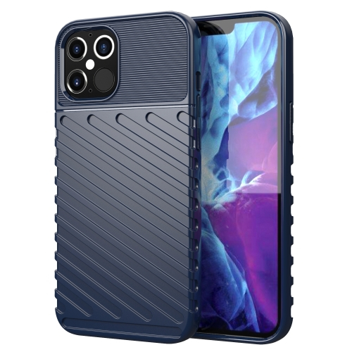 Levně THUNDER Ochranný kryt Apple iPhone 12 Pro Max modrý