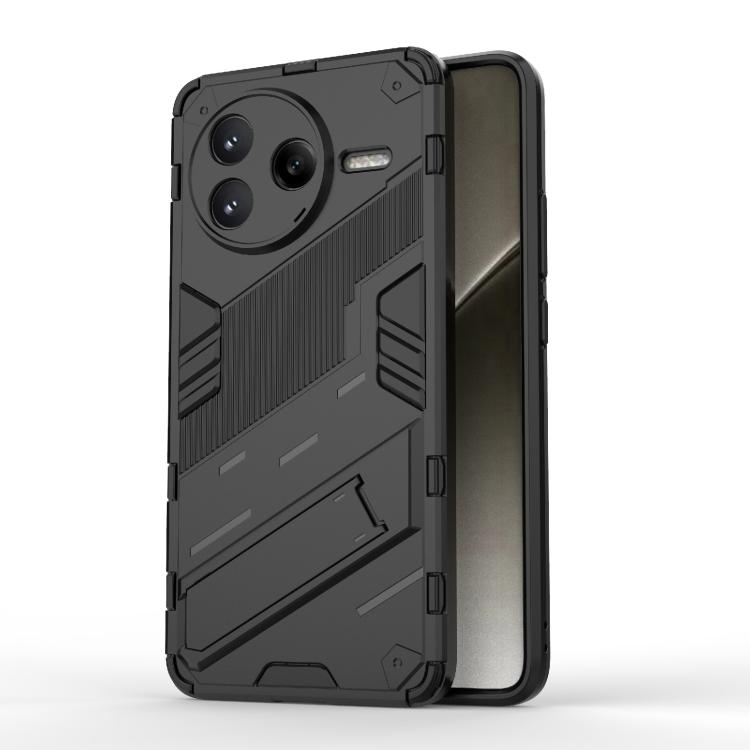 Levně BIB Ochranný obal se stojanem pro Xiaomi Poco F7 Pro černý
