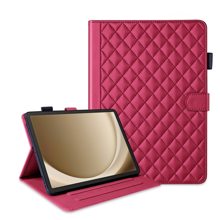 Levně LATTICE Zavírací pouzdro pro Samsung Galaxy Tab A11+ tmavě růžové