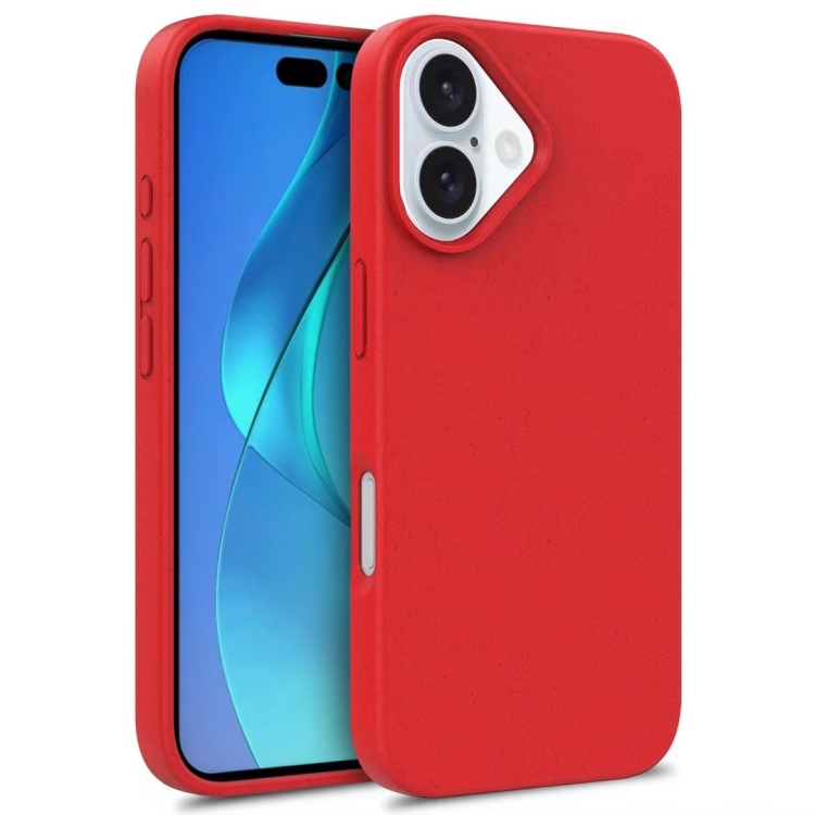 Levně ECO RUBBER Ochranný obal Apple iPhone 16 Plus červený