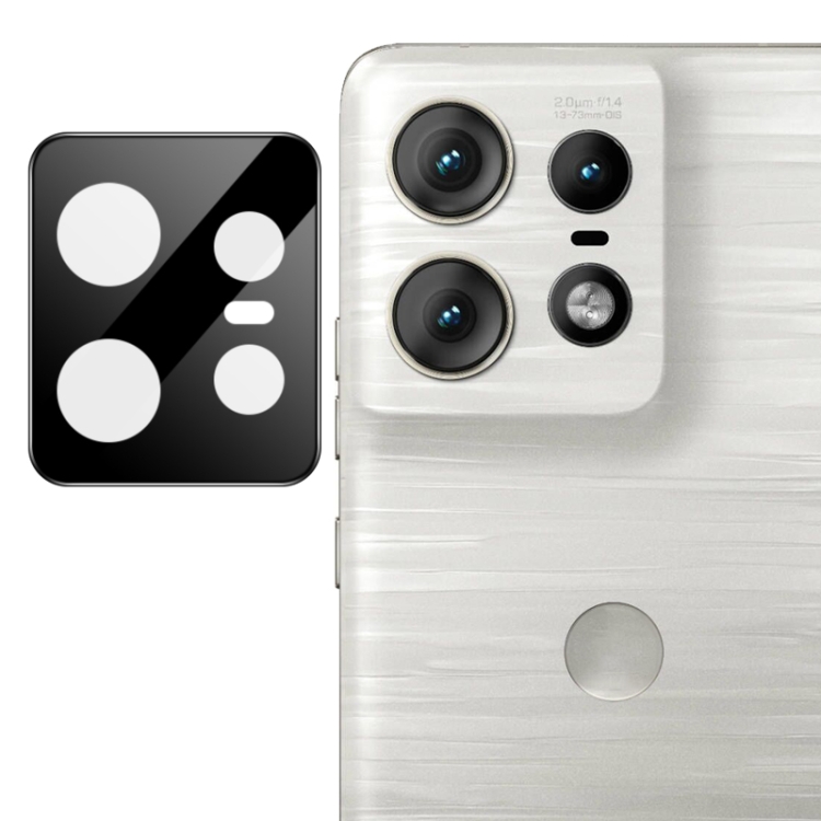 Levně IMAK FULL COVER Sklo pro fotoaparát Motorola Edge 50 Pro černé