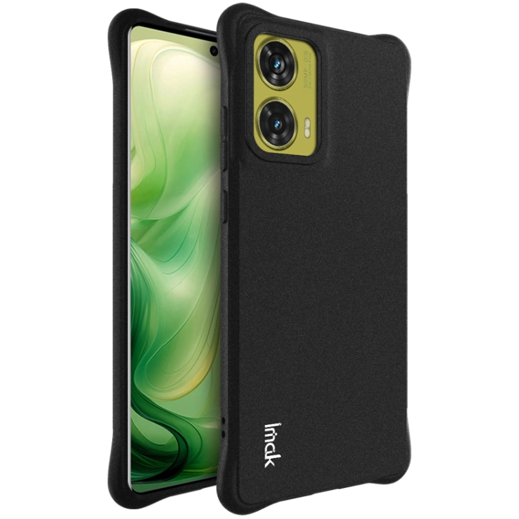 Levně IMAK Ochranný obal pro Motorola Moto G85 5G černý matný