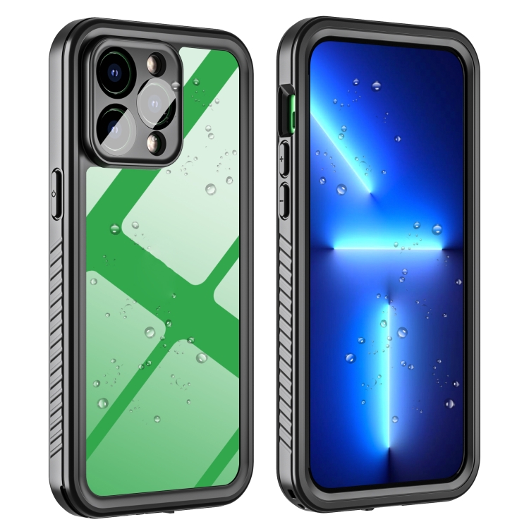 Levně SOLID IP68 Oboustranný kryt pro Apple iPhone 14 Pro Max černý