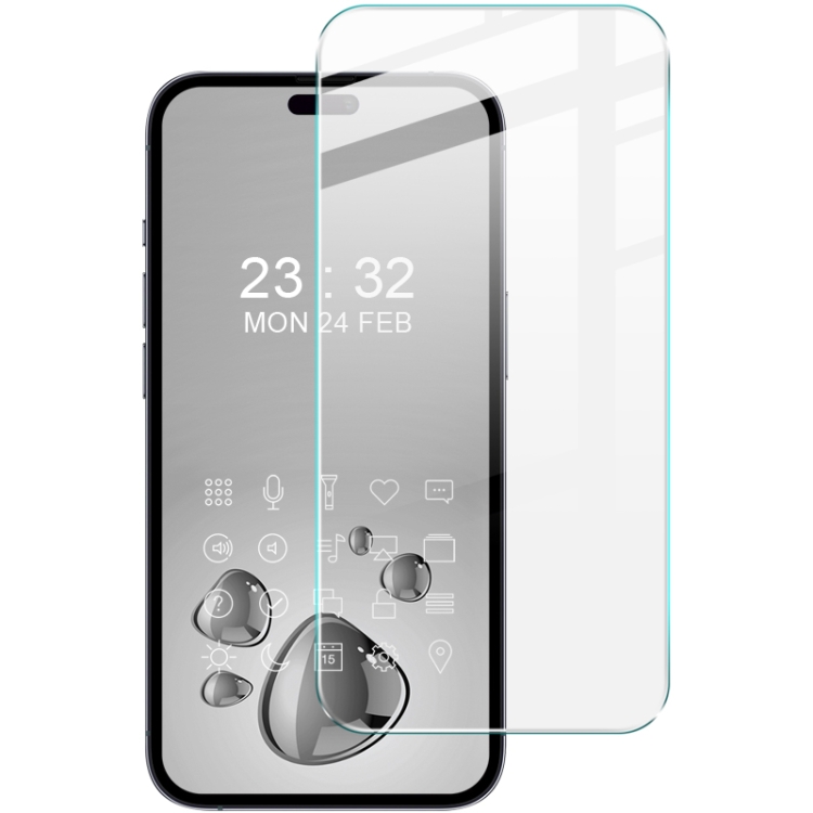 Levně IMAK 3D INVISIBLE Tvrzené sklo pro Apple iPhone 16 Plus