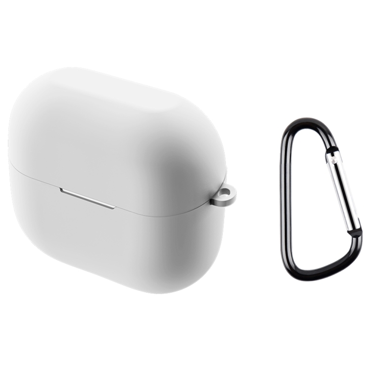 HOOK Silikonový obal pro Samsung Galaxy Buds 3 / Buds 3 Pro bílý