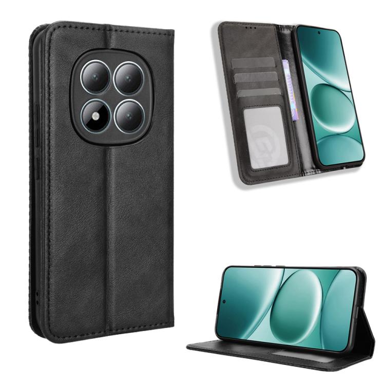 Levně BUSINESS Peněženkové pouzdro pro Xiaomi Redmi Note 15 Pro černé