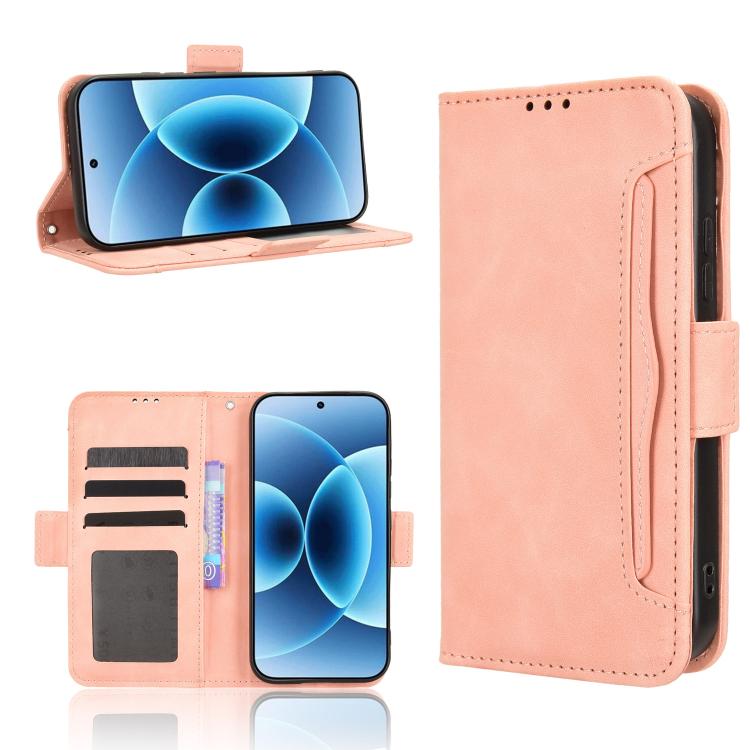 Levně SLOT Peněženkový obal pro Xiaomi 17 růžový