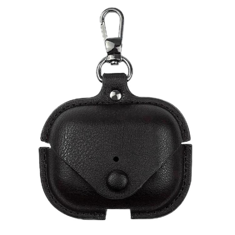 Levně LEATHER POCKET Pouzdro pro sluchátka AirPods Pro 3 černé