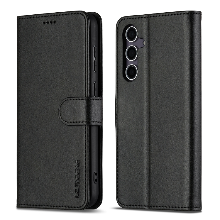 Levně IMEEKE Peněženkový obal pro Samsung Galaxy A16 / A16 5G černý