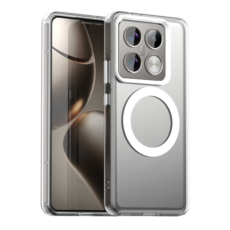 Levně CANDY MAGSAFE Ochranný obal pro Xiaomi 14T Pro bílý