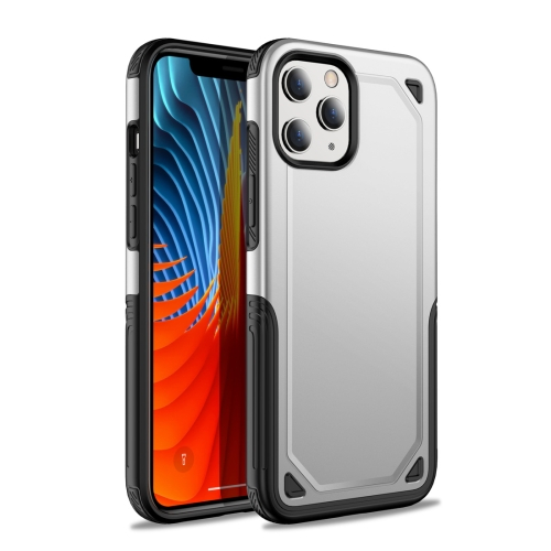 Levně SHOCK PROOF Ochranný kryt Apple iPhone 12 Pro Max stříbrný