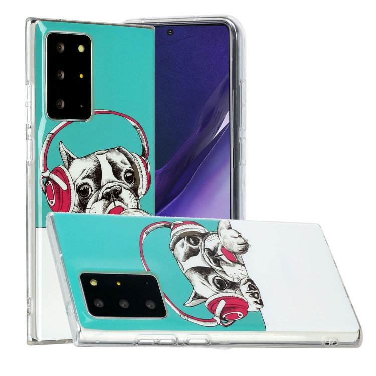 ART TPU svítící obal Samsung Galaxy Note 20 Ultra DOG
