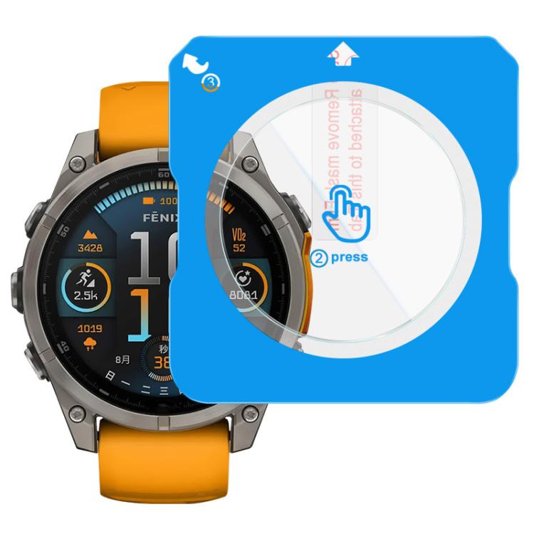 Levně IMAK EASY INSTALL Sklo pro hodinky Garmin Fenix 8 AMOLED 51mm