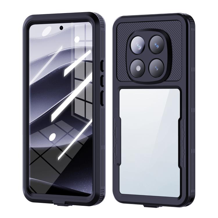 Levně SOLID IP68 Oboustranný kryt pro Xiaomi Redmi Note 14 Pro 5G černý