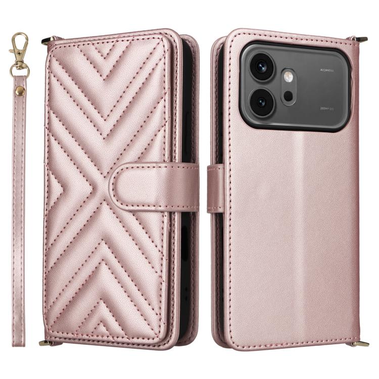 Levně PRESTIGE Peněženkové pouzdro pro Honor 600 / Honor 600 Pro světlerůžové