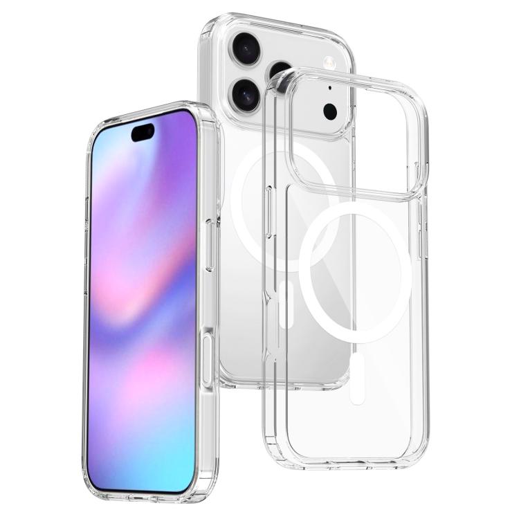 Levně TRANSPARENTNÍ MAGSAFE Kryt pro Apple iPhone 17 Pro průhledný