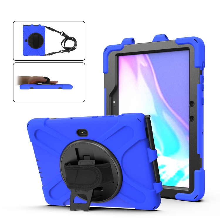 Levně STANDING ULTRA Odolný kryt pre Samsung Galaxy Tab Active Pro (T540 / T545) / Tab Active4 Pro / Tab Active5 Pro modrý