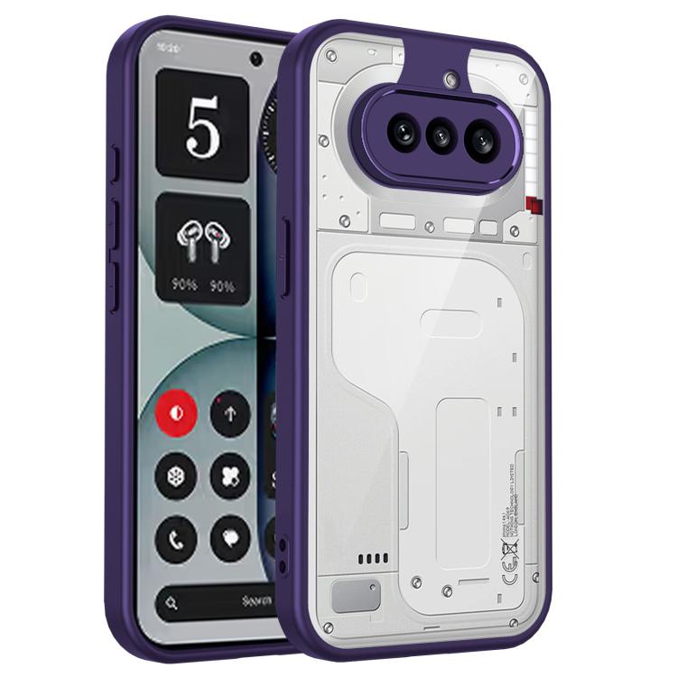 Levně CRYSTAL Ochranný kryt pro Nothing Phone (4a) fialový
