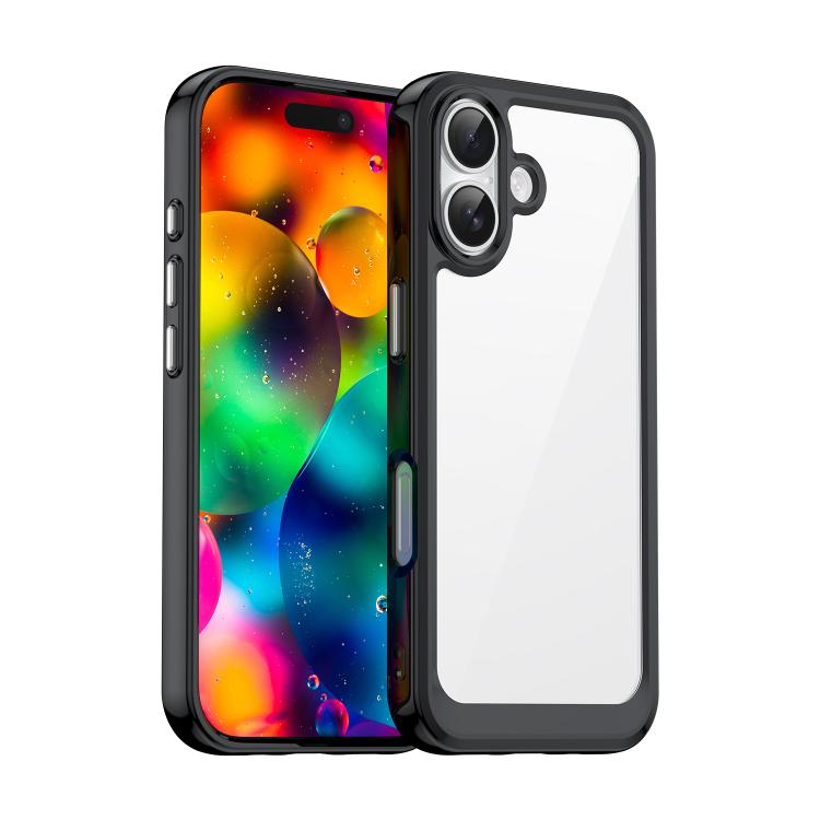 Levně CRYSTAL Ochranný kryt pro Apple iPhone 17 černý