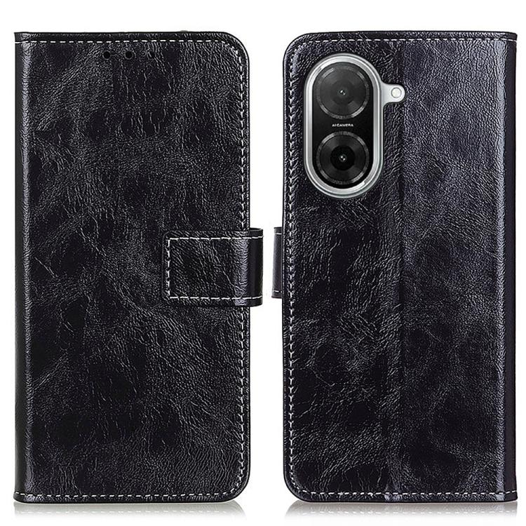 Levně RETRO Peněženkový obal Xiaomi Redmi A5 (EU verze 173.3mm) černý