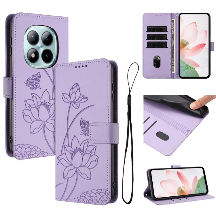 Levně ART LOTUS Peněženkové pouzdro pro Xiaomi Redmi Note 15 Pro+ 5G / POCO M8 Pro 5G fialové