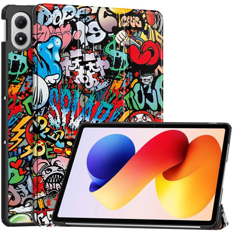 Levně ART Zaklápěcí pouzdro pro Xiaomi Redmi Pad 2 Pro GRAFFITI