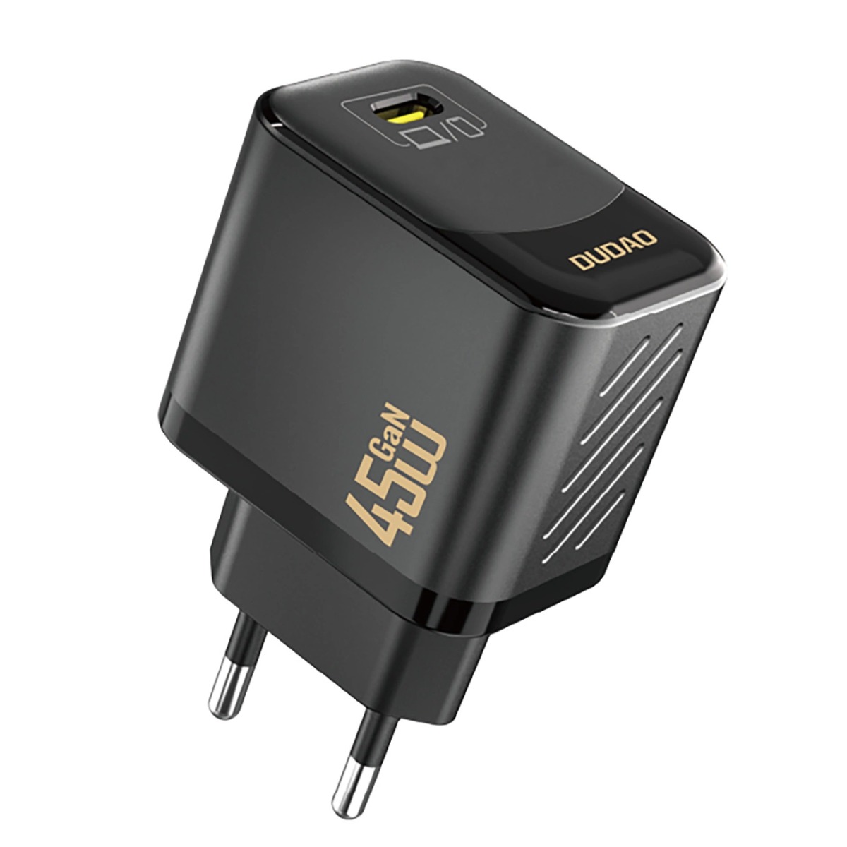 Levně DUDAO A28 45W GaN Síťová nabíječka USB-C černá