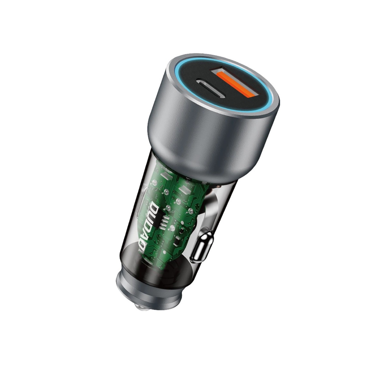 Levně DUDAO R4T 30W Nabíječka do auta USB-A / USB-C