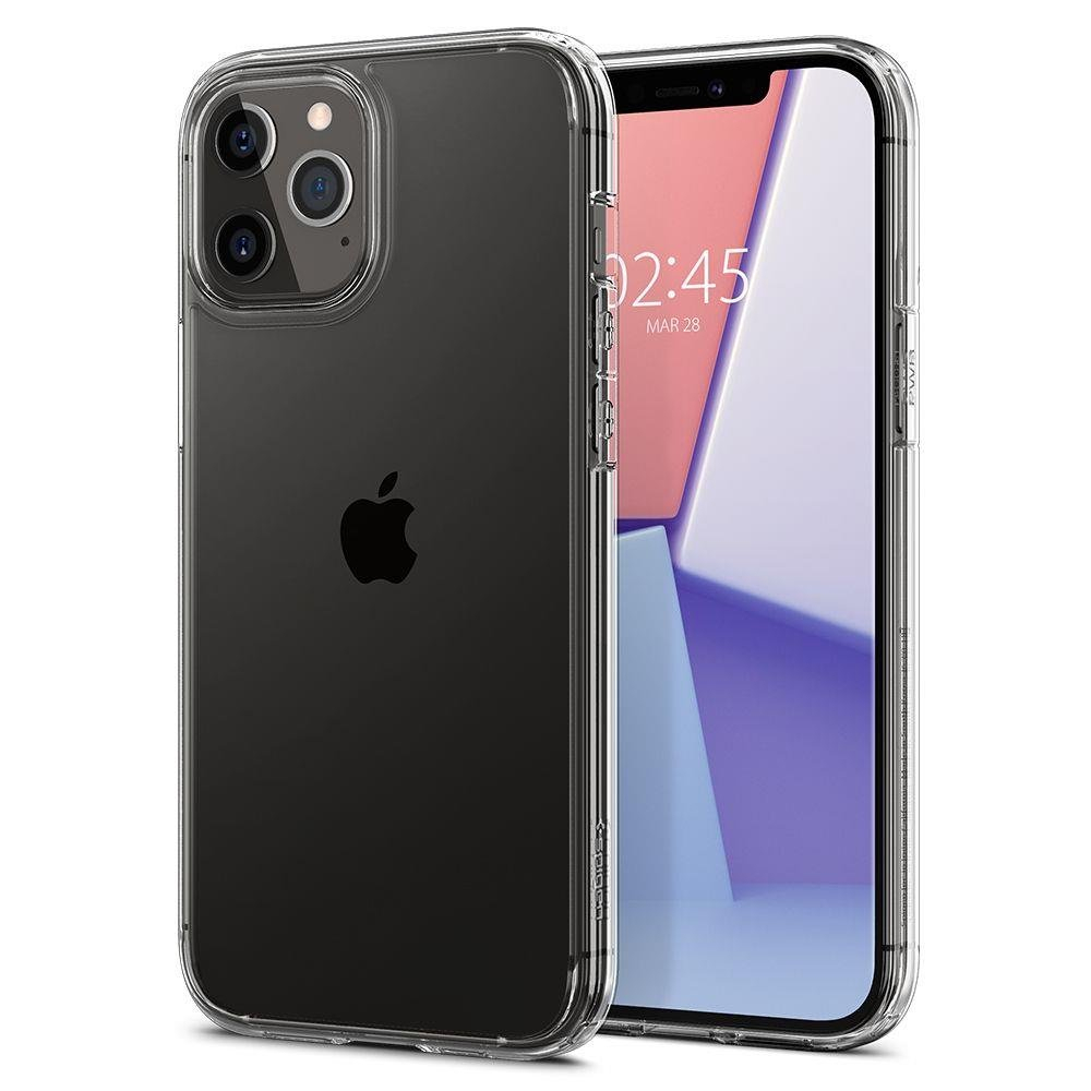 Levně SPIGEN ULTRA HYBRID Apple iPhone 12 Pro Max průhledný