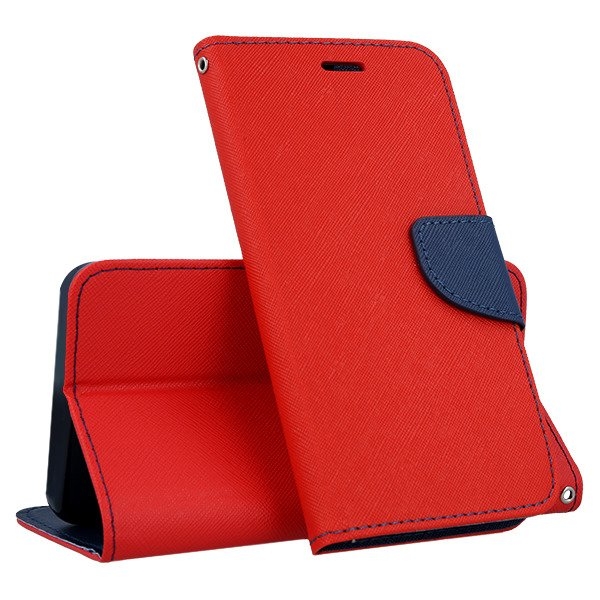 FANCY Knížkové pouzdro Honor Note 10 červené